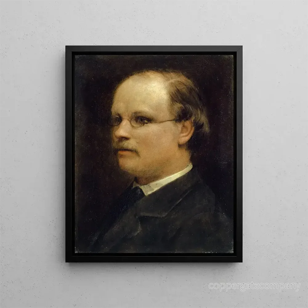 Målning Portrait du professeur Fritz Burckhardt-Brenner - Arnold Böcklin | Konsttryck