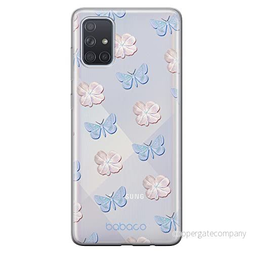 ERT GROUP mobiltelefonfodral för Samsung A71 5G originalt och officiellt licensierat Babaco mönster Flowers 043 optimalt anpassad till formen på mobiltelefonen, gedeeltelijk transparant 5905131318633