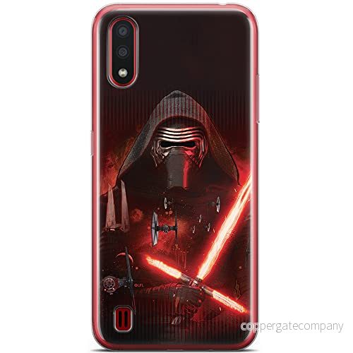 ERT GROUP mobiltelefonfodral för Samsung A01 originalt och officiellt licensierat Star Wars mönster Kylo Ren 002 optimalt anpassad till formen på mobiltelefonen, fodral tillverkad av TPU plast 5904805433764