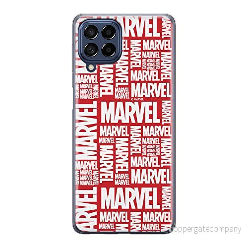 ERT GROUP mobiltelefonfodral för Samsung M53 5G originalt och officiellt licensierat Marvel mönster 003 optimalt anpassad till formen på mobiltelefonen, fodral tillverkad av TPU plast 5905511379933