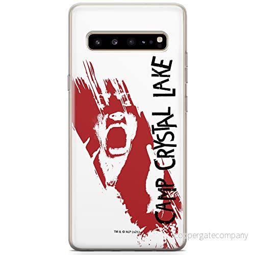 ERT GROUP mobiltelefonfodral för Samsung S10 originalt och officiellt licensierat Horror mönster Friday the 13th 010 optimalt anpassad till formen på mobiltelefonen, fodral tillverkad av TPU plast 5905511102838