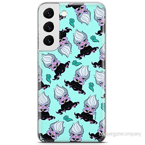 ERT GROUP mobiltelefonfodral för Samsung S22 originalt och officiellt licensierat Disney mönster Ursula 005 optimalt anpassad till formen på mobiltelefonen, fodral tillverkad av TPU plast 5905131465788