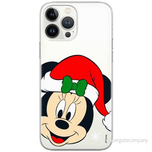 ERT GROUP mobiltelefonfodral för Samsung S9 PLUS originalt och officiellt licensierat Disney mönster Minnie 060 Vit optimalt anpassad till formen på mobiltelefonen, gedeeltelijk transparant 5903932042429
