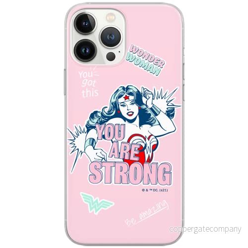 ERT GROUP mobiltelefonfodral för Xiaomi REDMI 10 originalt och officiellt licensierat DC mönster Wonder Woman 025, fodral tillverkad av TPU plast 5904805010897