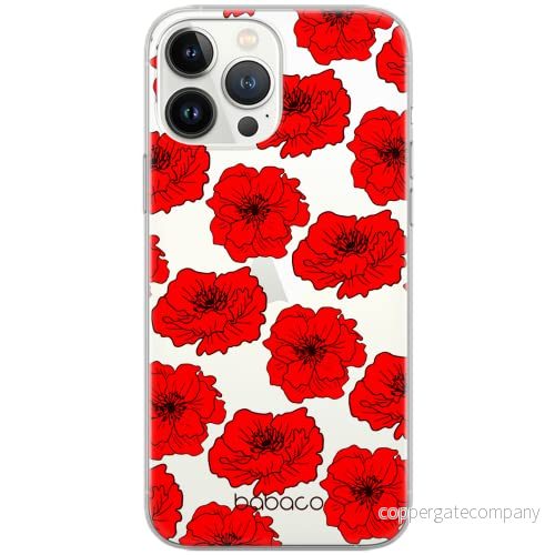 ERT GROUP mobiltelefonfodral för Samsung S10 originalt och officiellt licensierat Babaco mönster Flowers 018 Vit optimalt anpassad till formen på mobiltelefonen, gedeeltelijk transparant 5903932634051