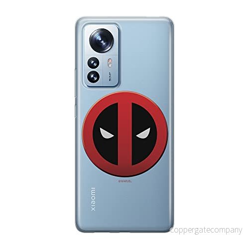 ERT GROUP mobiltelefonfodral för Xiaomi 12 / 12X originalt och officiellt licensierat Marvel mönster Deadpool 003 optimalt anpassad till formen på mobiltelefonen, gedeeltelijk transparant 5905511480417