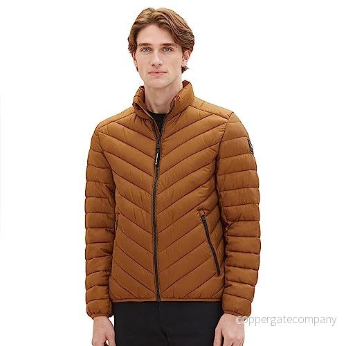 TOM TAILOR Herr 1036073 jacka, 25985 djup konjak, M, M 4066887612138
