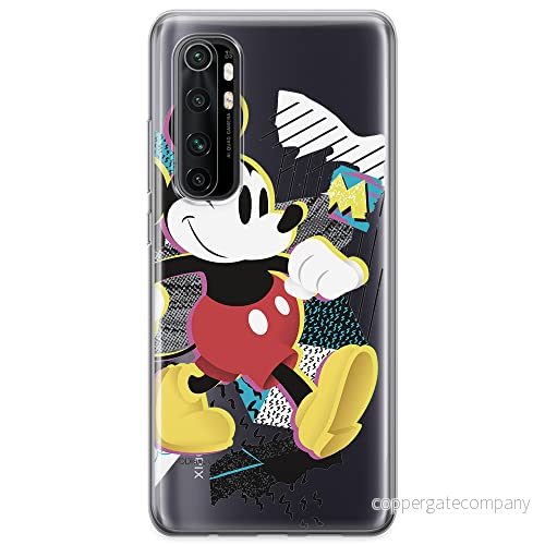 ERT GROUP mobiltelefonfodral för Xiaomi MI NOTE 10 Lite originalt och officiellt licensierat Disney mönster Mickey 032 optimalt anpassad till formen på mobiltelefonen, gedeeltelijk transparant 5904805586811
