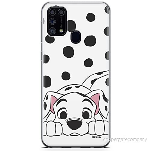 ERT GROUP mobiltelefonfodral för Samsung M31 originalt och officiellt licensierat Disney mönster Dalmatian 004 optimalt anpassad till formen på mobiltelefonen, fodral tillverkad av TPU plast 5904805475214