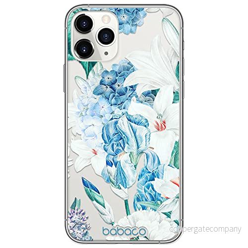 ERT GROUP mobiltelefonfodral för Iphone 11 PRO MAX originalt och officiellt licensierat Babaco mönster Flowers 026 optimalt anpassad till formen på mobiltelefonen, gedeeltelijk transparant 5905131261533