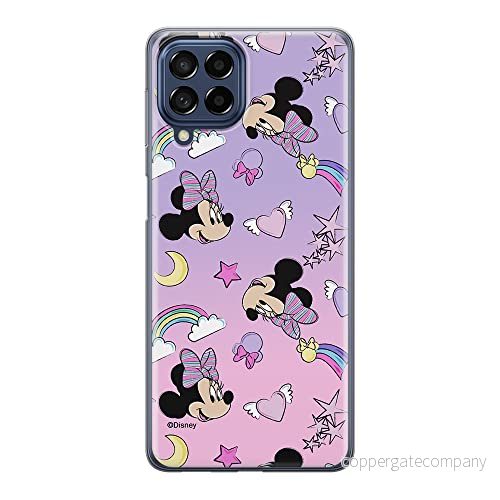ERT GROUP mobiltelefonfodral för Samsung M33 5G originalt och officiellt licensierat Disney mönster Minnie 031 optimalt anpassad till formen på mobiltelefonen, fodral tillverkad av TPU plast 5905511344344