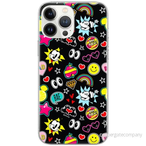 ERT GROUP mobiltelefonfodral för Samsung S10 PLUS originalt och officiellt licensierat Disney mönster Mickey & Minnie 013 Vit anpassad till formen på mobiltelefonen, fodral tillverkad av TPU plast 5903537633138