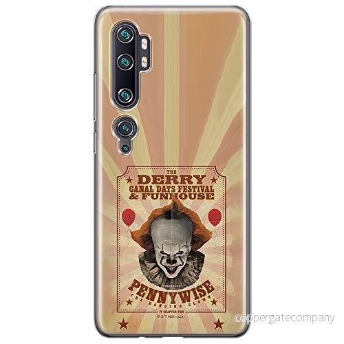 ERT GROUP mobiltelefonfodral för Xiaomi MI NOTE 10 / PRO originalt och officiellt licensierat Horror mönster It 023 anpassad till formen på mobiltelefonen, fodral tillverkad av TPU plast 5905511006846