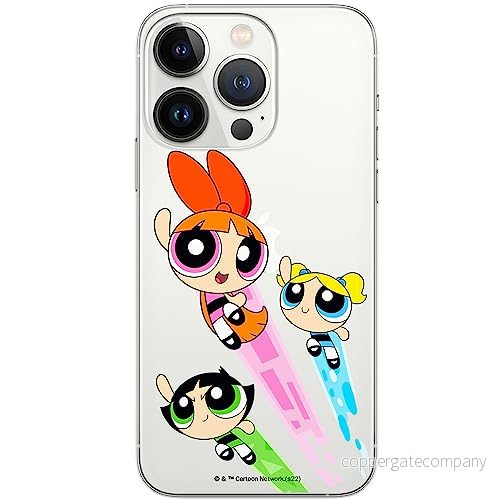 ERT GROUP mobiltelefonfodral för Iphone 13 PRO originalt och officiellt licensierat The Powerpuff Girls mönster 032 anpassad till formen på mobiltelefonen, gedeeltelijk transparant 5905511977719