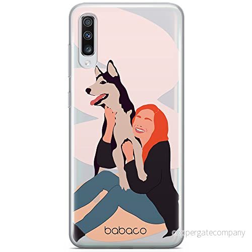 ERT GROUP mobiltelefonfodral för Samsung A70 originalt och officiellt licensierat Babaco mönster Dogs 004 optimalt anpassad till formen på mobiltelefonen, gedeeltelijk transparant 5905131038685