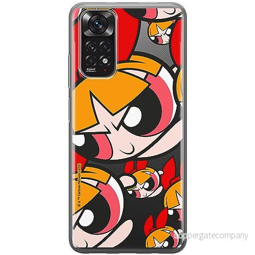 ERT GROUP mobiltelefonfodral för Xiaomi REDMI NOTE 11 4G/ 11S 4G originalt och officiellt licensierat The Powerpuff Girls mönster 010, gedeeltelijk transparant 5905511959944