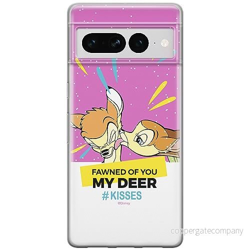 ERT GROUP mobiltelefonfodral för Google PIXEL 7 PRO originalt och officiellt licensierat Disney mönster Bambi 012 optimalt anpassad till formen på mobiltelefonen, fodral tillverkad av TPU plast 5905795161316