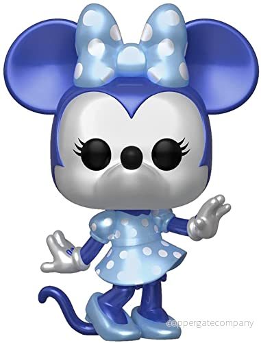 Pop Make a Wish Minnie Mouse Metallic Vinyl Figure 889698636681