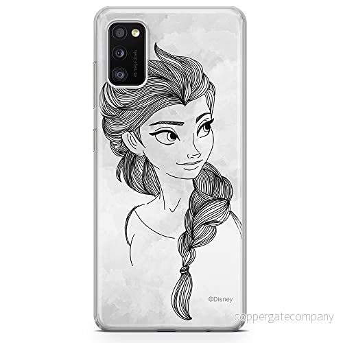 ERT GROUP mobiltelefonfodral för Samsung A41 originalt och officiellt licensierat Disney mönster Elsa 009 optimalt anpassad till formen på mobiltelefonen, fodral tillverkad av TPU plast 5903537509129