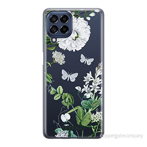 ERT GROUP mobiltelefonfodral för Samsung M53 5G originalt och officiellt licensierat Babaco mönster Flowers 030 optimalt anpassad till formen på mobiltelefonen, gedeeltelijk transparant 5905511392215