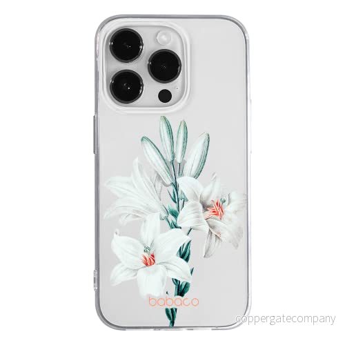 ERT GROUP mobiltelefonfodral för Apple Iphone 14 PRO originalt och officiellt licensierat Babaco mönster Flowers 039 optimalt anpassad till formen på mobiltelefonen, gedeeltelijk transparant 5905131920928