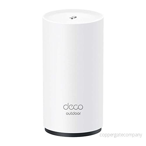 TP-Link Deco X50-Outdoor - Wi-Fi 6 Mesh-system - Vit - AX3000 Dual-band - Upp till 230 m² - 1-pack 4897098688564