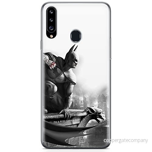 ERT GROUP mobiltelefonfodral för Samsung A20S originalt och officiellt licensierat DC mönster Batman 017 optimalt anpassad till formen på mobiltelefonen, fodral tillverkad av TPU plast 5904805442834