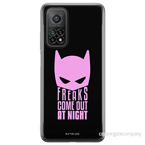 ERT GROUP mobiltelefonfodral för Xiaomi MI 10T 5G / PRO originalt och officiellt licensierat DC mönster Batman 052 anpassad till formen på mobiltelefonen, fodral tillverkad av TPU plast 5905131546289