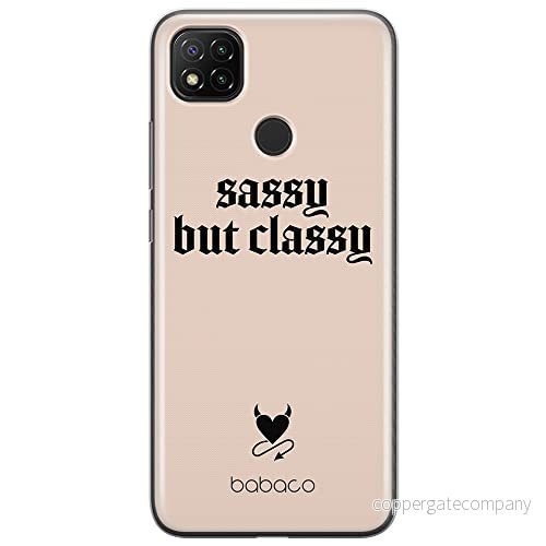 ERT GROUP mobiltelefonfodral för Xiaomi REDMI 9C originalt och officiellt licensierat Babaco mönster Sassy but classy 001 anpassad till formen på mobiltelefonen, fodral tillverkad av TPU plast 5903932883718