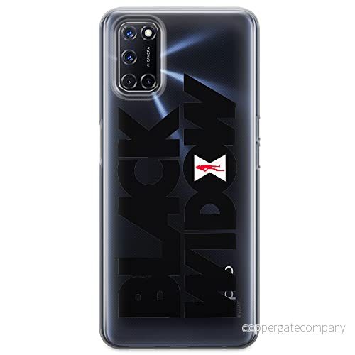 ERT GROUP mobiltelefonfodral för Oppo A92/ A72/ A52 originalt och officiellt licensierat Marvel mönster Black Widow 011 optimalt anpassad till formen på mobiltelefonen, gedeeltelijk transparant 5903040201541