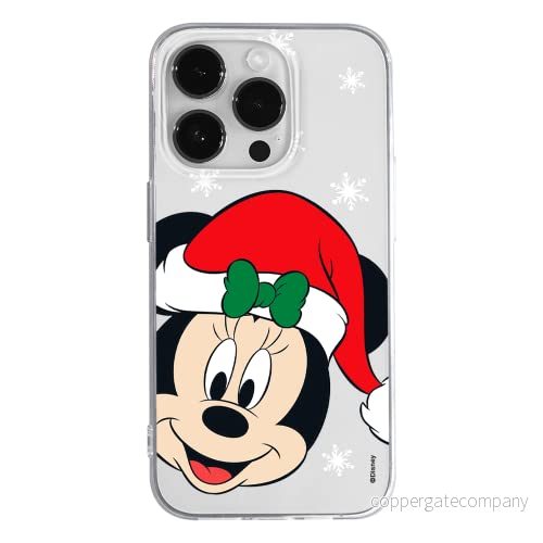 ERT GROUP mobiltelefonfodral för Apple Iphone 14 PRO originalt och officiellt licensierat Disney mönster Minnie 060 optimalt anpassad till formen på mobiltelefonen, gedeeltelijk transparant 5905131910776