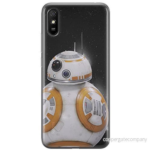 ERT GROUP mobiltelefonfodral för Xiaomi REDMI 9A originalt och officiellt licensierat Star Wars mönster BB 8 006 optimalt anpassad till formen på mobiltelefonen, fodral tillverkad av TPU plast 5903040369524