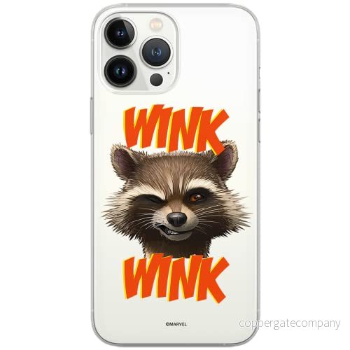 ERT GROUP mobiltelefonfodral för Samsung S9 PLUS originalt och officiellt licensierat Marvel mönster Rocket 003 Vit optimalt anpassad till formen på mobiltelefonen, gedeeltelijk transparant 5902980970197