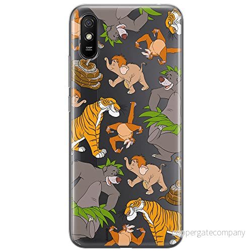 ERT GROUP mobiltelefonfodral för Xiaomi REDMI 9A originalt och officiellt licensierat Disney mönster Jungle Book 003 optimalt anpassad till formen på mobiltelefonen, gedeeltelijk transparant 5905131782007