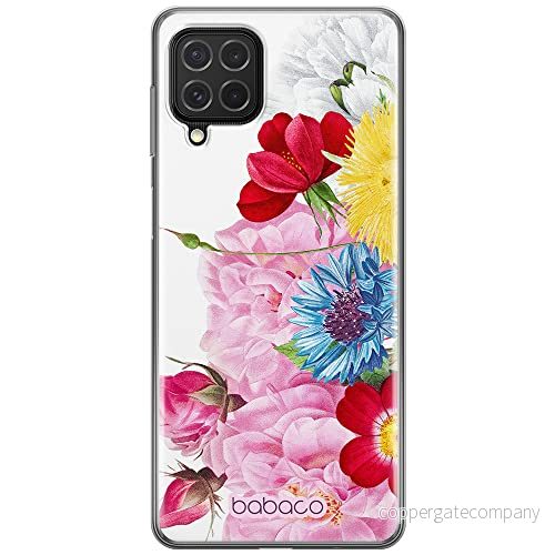 ERT GROUP mobiltelefonfodral för Samsung F62 / M62 originalt och officiellt licensierat Babaco mönster Flowers 056 optimalt anpassad till formen på mobiltelefonen, fodral tillverkad av TPU plast 5905131359865