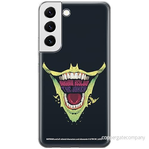 ERT GROUP mobiltelefonfodral för Samsung S22 originalt och officiellt licensierat DC mönster Joker 031 optimalt anpassad till formen på mobiltelefonen, fodral tillverkad av TPU plast 5905795055318