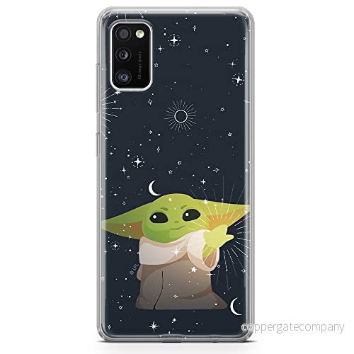 ERT GROUP mobiltelefonfodral för Samsung A41 originalt och officiellt licensierat Star Wars mönster Baby Yoda 024 optimalt anpassad till formen på mobiltelefonen, fodral tillverkad av TPU plast 5904805078187