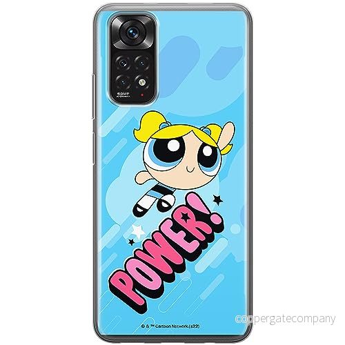 ERT GROUP mobiltelefonfodral för Xiaomi REDMI NOTE 11 4G/ 11S 4G originalt och officiellt licensierat The Powerpuff Girls mönster 034, fodral tillverkad av TPU plast 5905511979942