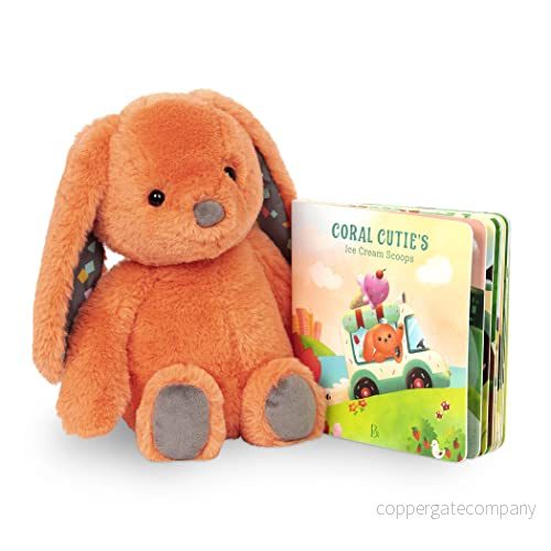 B. toys picknickset med handkärra, nalle, leksaksmat, porslin, bilderbok, picknickfilt kökstillbehör för barn från 18 månaders ålder 62243444591