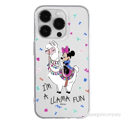ERT GROUP mobiltelefonfodral för Apple Iphone 14 PRO MAX originalt och officiellt licensierat Disney mönster Minnie 049 optimalt anpassad till formen på mobiltelefonen, gedeeltelijk transparant 5905131941565
