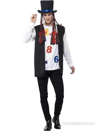 Fancy Dress 80s Pop Star Costume (XL) 5020570134740