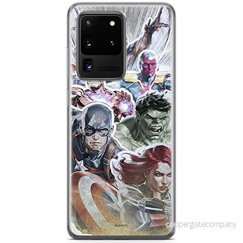 ERT GROUP Mobiltelefonskal för Samsung S20 Ultra original och officiellt licensierat Marvel Avengers 010 optimalt anpassat till mobiltelefonens form, TPU fodral 5903537497495
