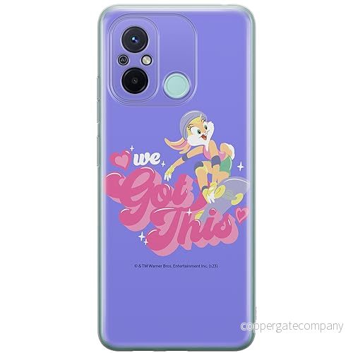 ERT GROUP mobiltelefonfodral för Xiaomi REDMI 12C/ 11A originalt och officiellt licensierat Looney Tunes mönster Lola 004, fodral tillverkad av TPU plast 5905795066499