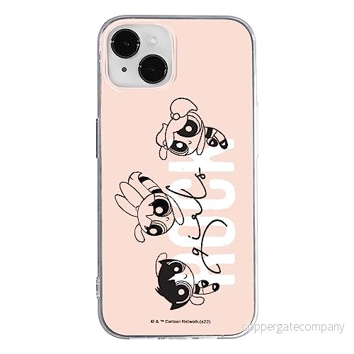 ERT GROUP mobiltelefonfodral för Iphone 14 originalt och officiellt licensierat The Powerpuff Girls mönster 039, fodral tillverkad av TPU plast 5905511983154