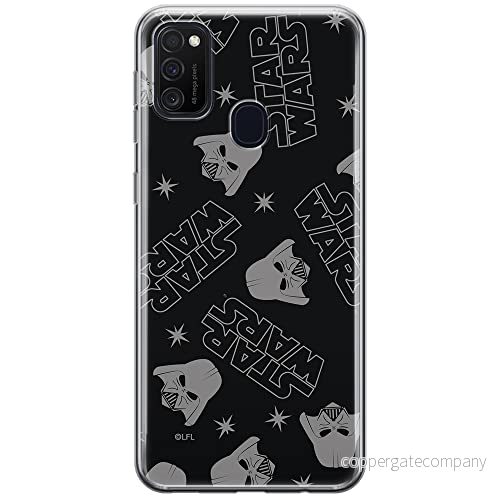 ERT GROUP mobiltelefonfodral för Samsung M21 originalt och officiellt licensierat Star Wars mönster Darth Vader 009 optimalt anpassad till formen på mobiltelefonen, fodral tillverkad av TPU plast 5903537838397