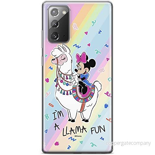 ERT GROUP mobiltelefonfodral för Samsung GALAXY NOTE 20 originalt och officiellt licensierat Disney mönster Minnie 049 optimalt anpassad till formen på mobiltelefonen, fodral tillverkad av TPU plast 5903040458495