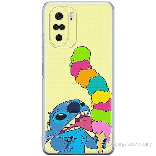 ERT GROUP mobiltelefonfodral för Xiaomi MI 11i/ REDMI K40/K40 PRO/POCO F3/ F3 PRO originalt och officiellt licensierat Disney mönster Stitch 015, fodral tillverkad av TPU plast 5905511888992
