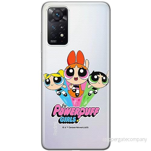 ERT GROUP mobiltelefonfodral för Xiaomi REDMI NOTE 11 PRO 5G/ 4G/ PRO+ 5G originalt och officiellt licensierat The Powerpuff Girls mönster 029, gedeeltelijk transparant 5905511973537