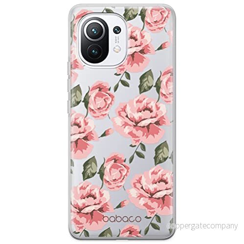 ERT GROUP mobiltelefonfodral för Xiaomi 11 originalt och officiellt licensierat Babaco mönster Flowers 013 optimalt anpassad till formen på mobiltelefonen, gedeeltelijk transparant 5903932611960