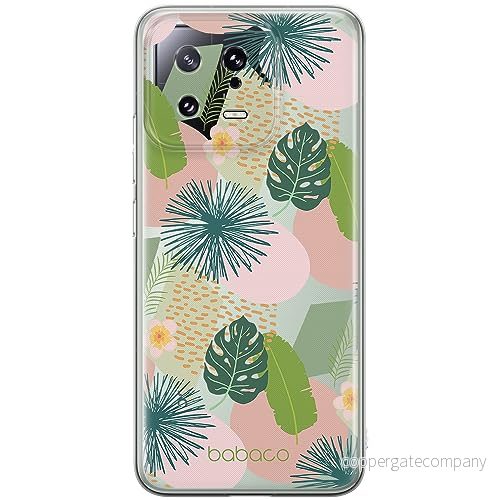 ERT GROUP mobiltelefonfodral för Xiaomi 13 originalt och officiellt licensierat Babaco mönster Plants 012 optimalt anpassad till formen på mobiltelefonen, gedeeltelijk transparant 5905511902186
